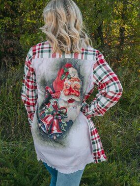 Silk Back Santa
